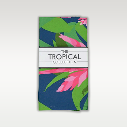 Tropical Pink Tea Towel