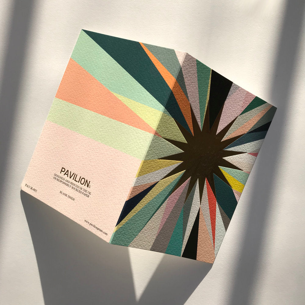 Radar Light - Blush Card