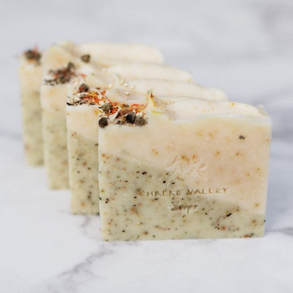 Lime, Basil & Mandarin Soap with French Green Clay