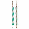 Wisteria Emerald Green Earrings