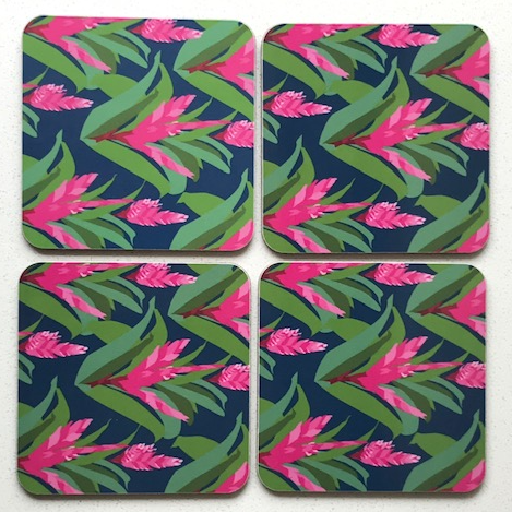 Tropical Pink Coaster